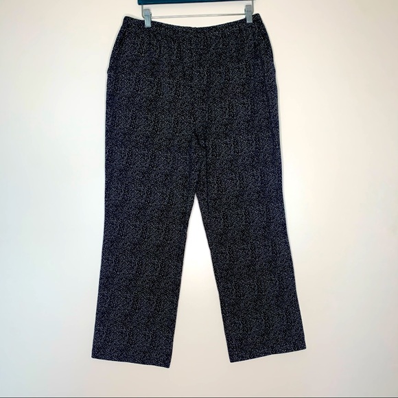 lands’end pull-up pants large - Picture 1 of 10